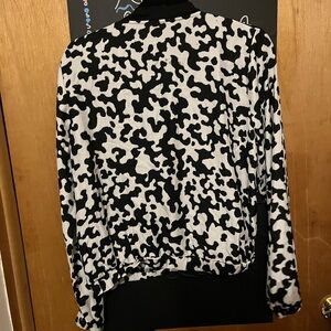 Cow print jacket